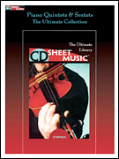 Piano Quintets and Sextets: The Ultimate Collection BK/CD ROM cover